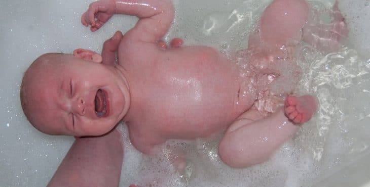 Baño del recién nacido