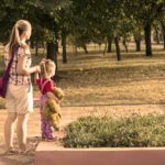 Mamá en el parque