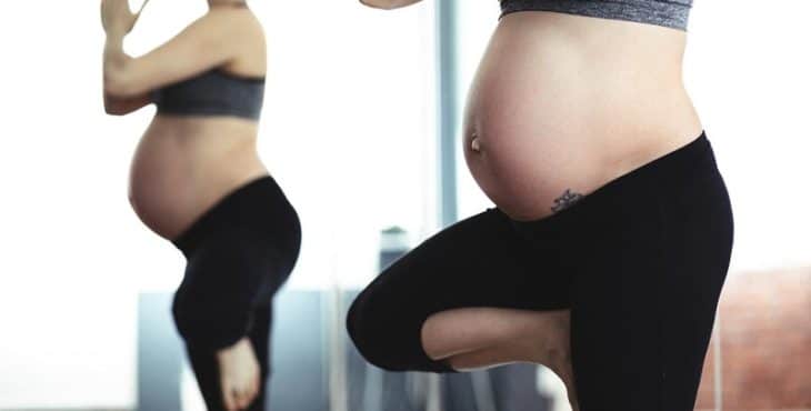 La práctica de ejercicios durante el embarazo