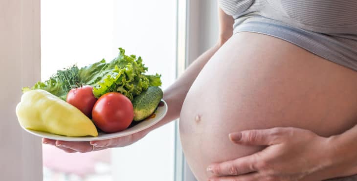 Alimentación saludable en la semana 29 de embarazo
