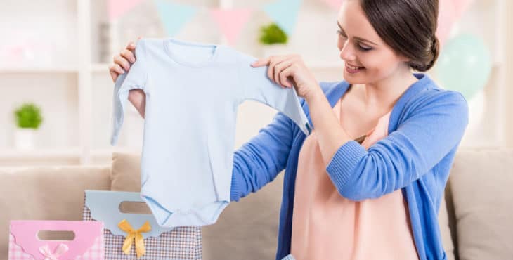 La ropa del bebé generalmente tienen poco uso