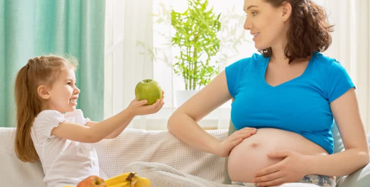 Dietas para embarazadas de pocos meses