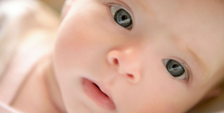 color de ojos del bebé