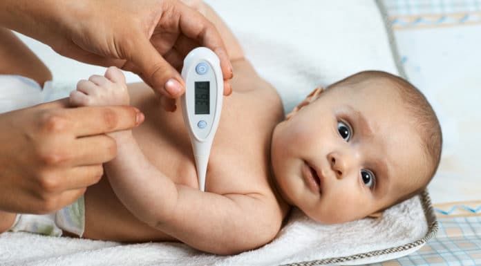 temperatura corporal normal en bebés