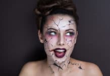 maquillaje de halloween para mujeres activas