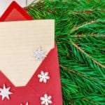 4-Carta de Papa Noel decorada