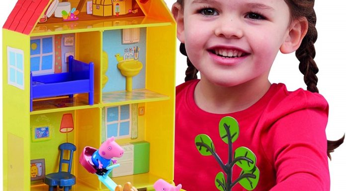 Casa jardín Peppa Pig