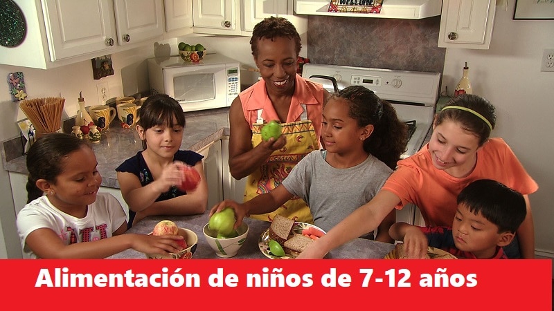La alimentación de niños de 7-12 años: importancia del menú escolar