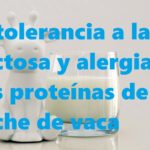 1-Intolerancia a la lactosa y la alergia a las proteínas de la leche